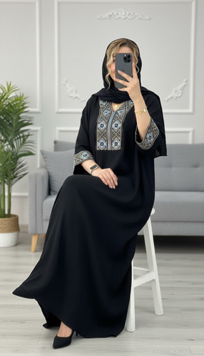 عبا بلند زنانه مدل سنتی فری۳۸_۶۰🩷