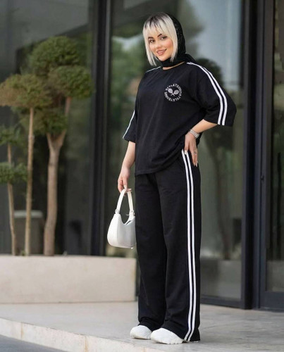 ست تیشرت شلوار زنانه مدل نیکتا فری🩷