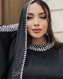 شال محرمی کوپرا مدل الماس رنگ مشکی 🩷
