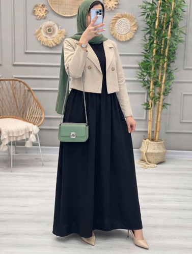 کت و سارافون زنانه مدل زمرد فری 🩷