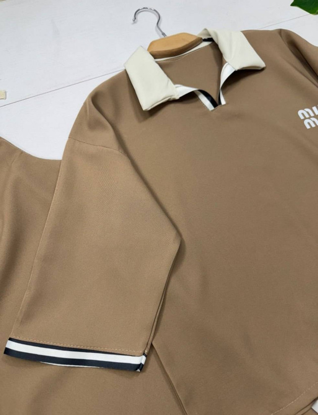 ست بلوز و شلوار اورجینال برند Miu Miu 🩷