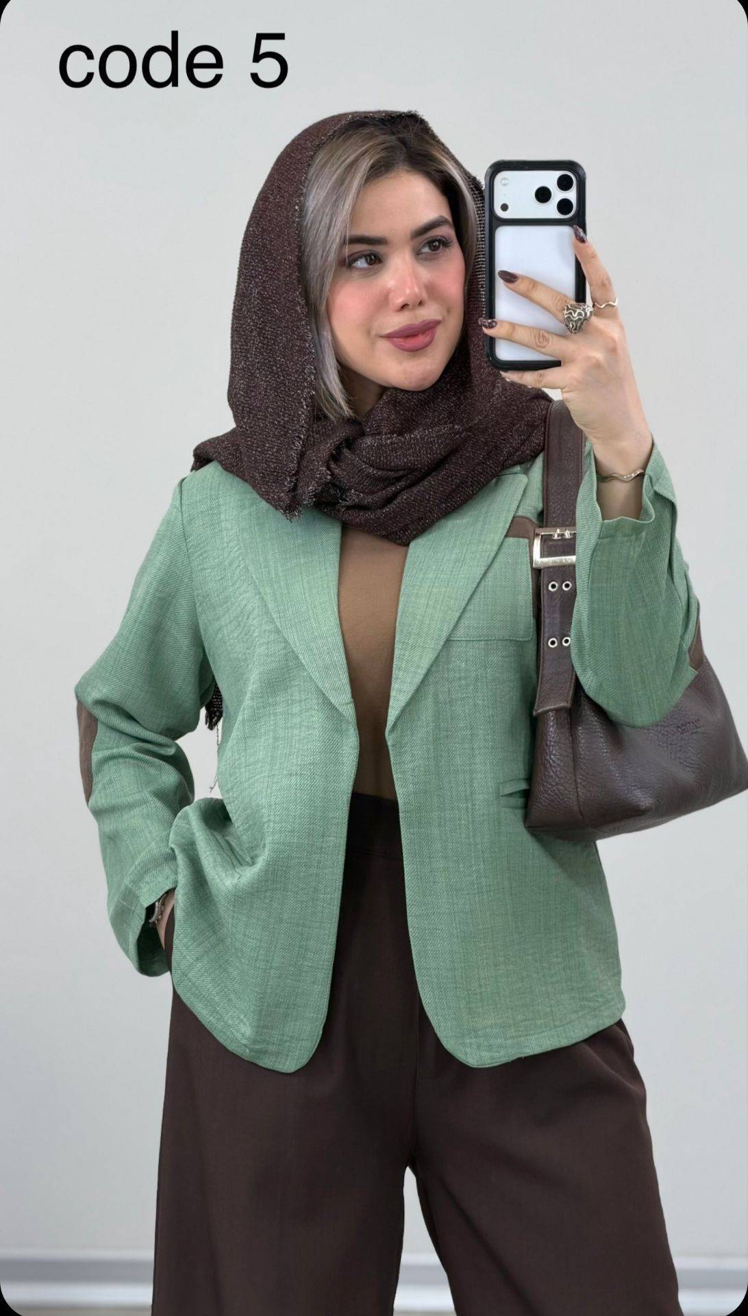 کت اسپورت تابستونی مدل هاله فری🩷