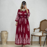 پیراهن ساحلی بلند مدل ترمه فری🩷