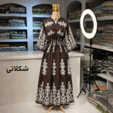 پیراهن ساحلی بلند مدل ترمه فری🩷
