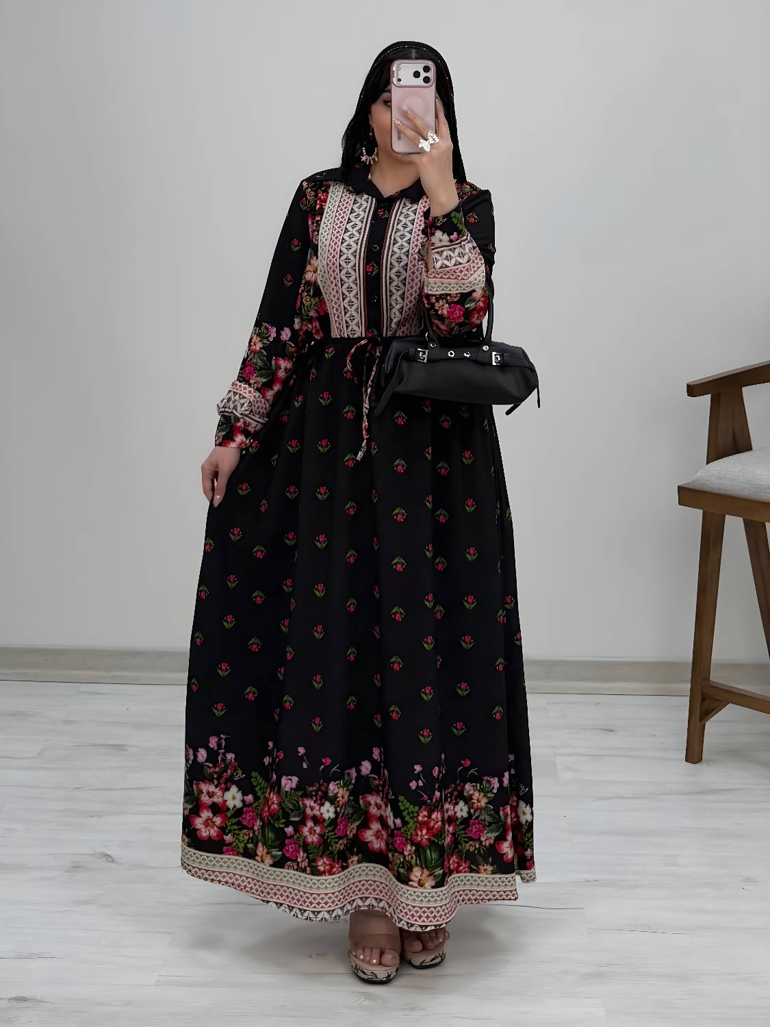 پیراهن ساحلی زنانه مدل لاله جنس فلور نخ درجه یک 🩷