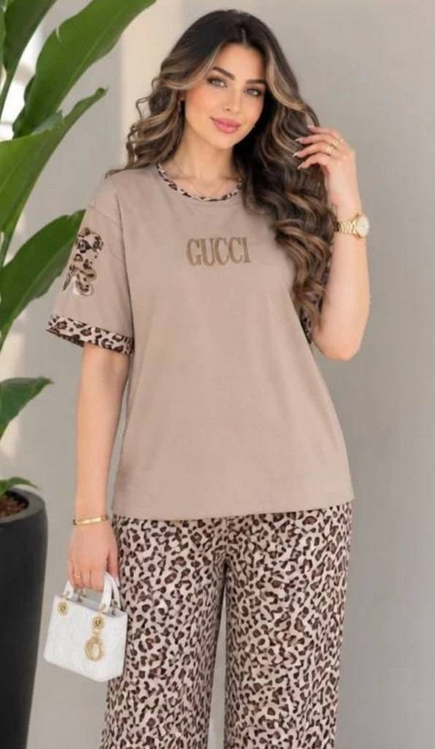 ست تیشرت شلوار زنانه مدل بنلی 🩷