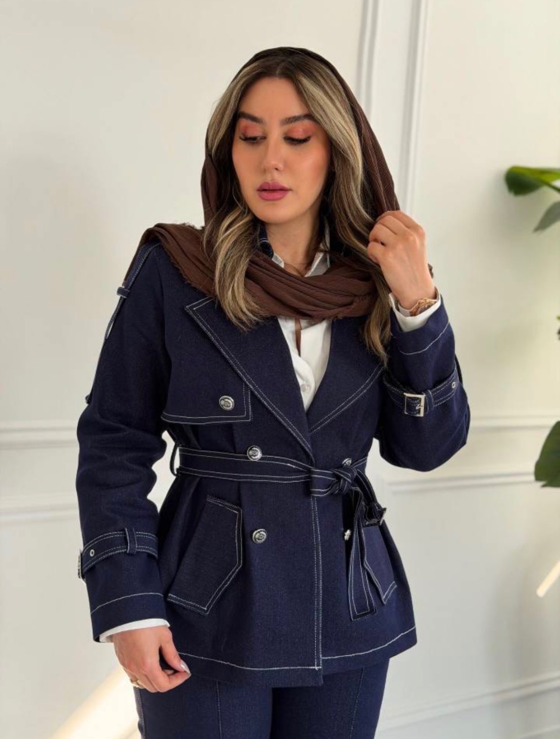مانتو کتی زنانه مدل ماه جنس جین اصلی وارداتی 🩷