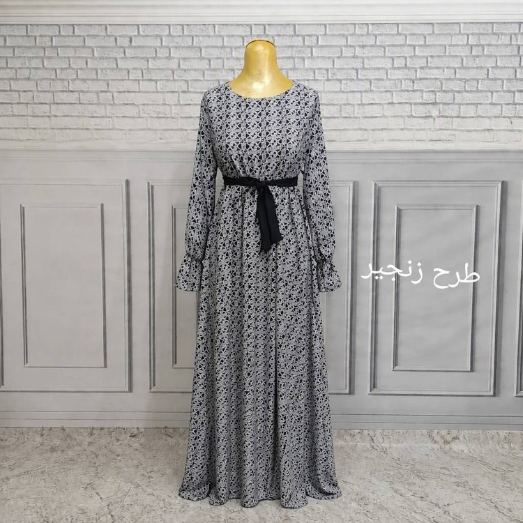 پیراهن بلند زنانه مدل منیژه در ۳ طرح جذاب 🩷