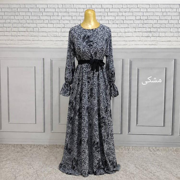 پیراهن بلند زنانه مدل منیژه در ۳ طرح جذاب 🩷