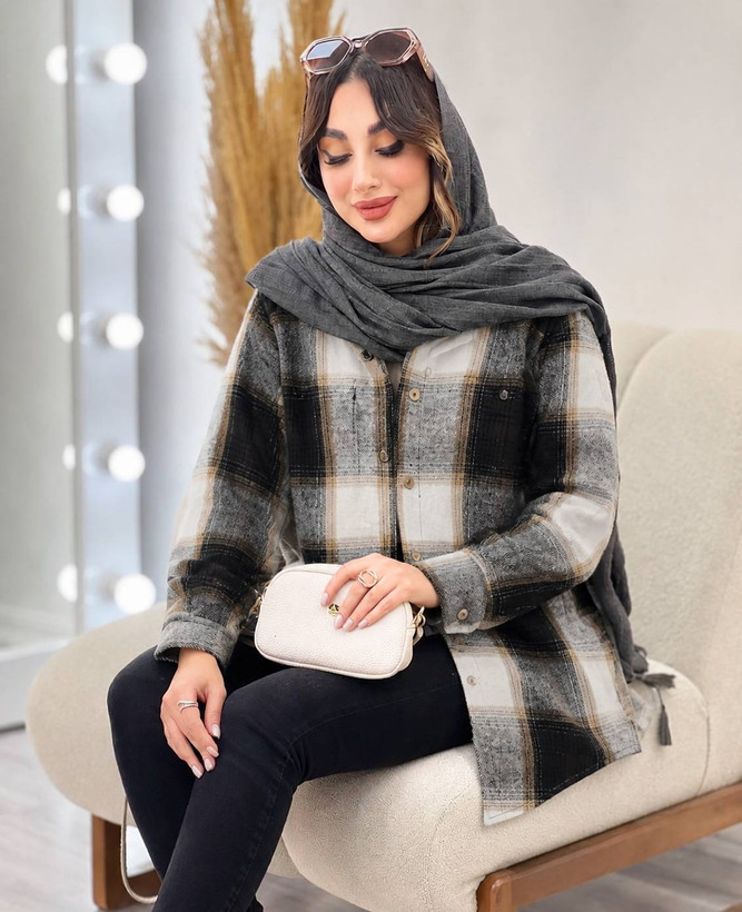 شکت پشمی موهر دار زنانه در رنگبندی فوق العاده شیک 🩷