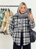 شکت پشمی موهر دار زنانه در رنگبندی فوق العاده شیک 🩷