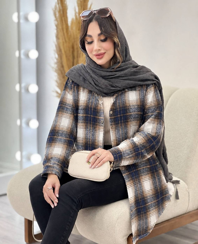 شکت پشمی موهر دار زنانه در رنگبندی فوق العاده شیک 🩷