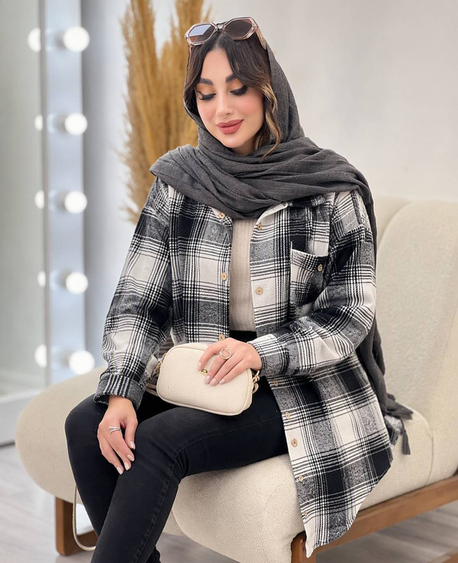شکت پشمی موهر دار زنانه در رنگبندی فوق العاده شیک 🩷
