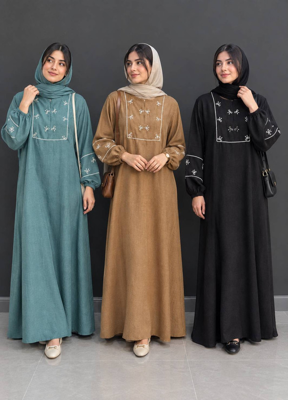 عبا شانتون صوفیا زنانه مدل پاپیون در رنگبندی زیبا 🩷