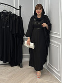 عبا سردوش منجق دار زنانه مدل مه لقا 🩷