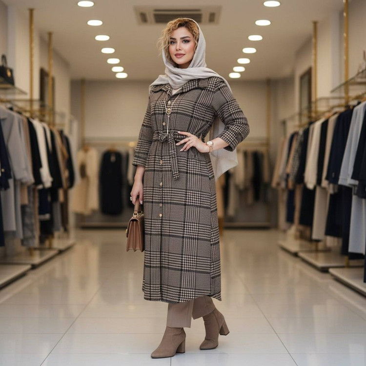 مانتو پالتویی زنانه مدل بارانا🩷
