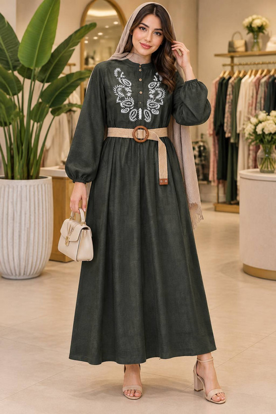 کفتان گلدوزی زنانه مدل ترمه در رنگبندی بسیار شیک 🩷