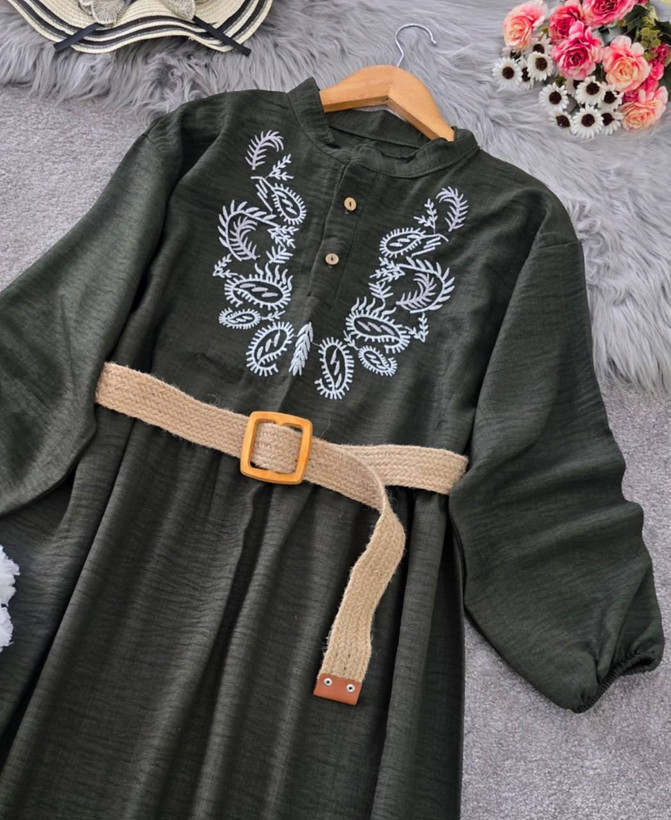 کفتان گلدوزی زنانه مدل ترمه در رنگبندی بسیار شیک 🩷