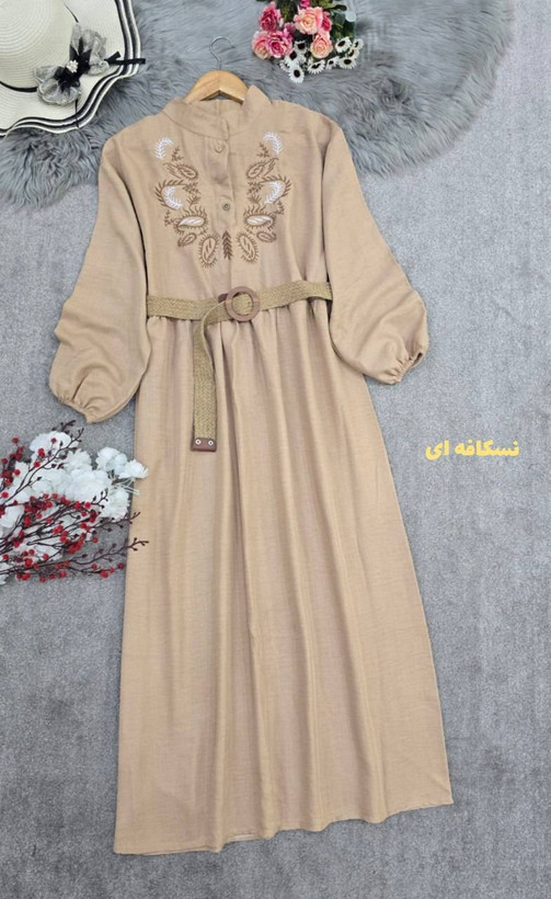 کفتان گلدوزی زنانه مدل ترمه در رنگبندی بسیار شیک 🩷