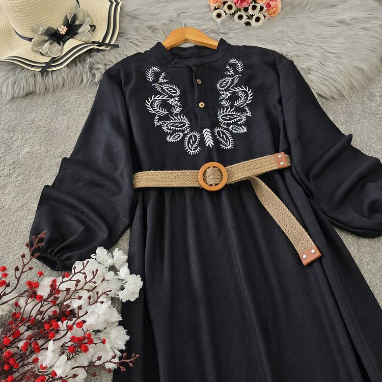 کفتان گلدوزی زنانه مدل ترمه در رنگبندی بسیار شیک 🩷