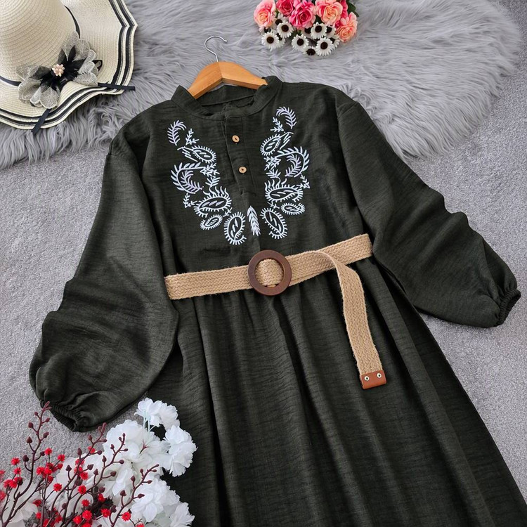 کفتان گلدوزی زنانه مدل ترمه در رنگبندی بسیار شیک 🩷