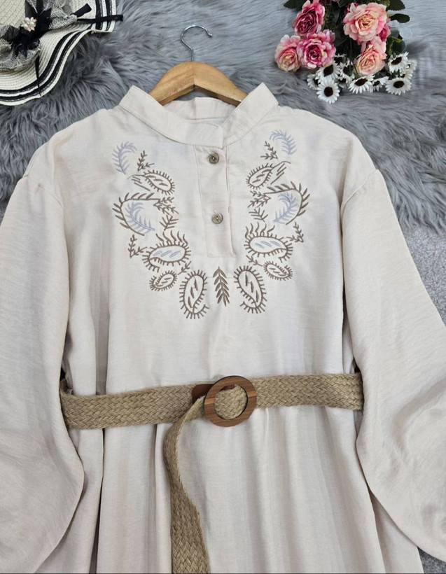 کفتان گلدوزی زنانه مدل ترمه در رنگبندی بسیار شیک 🩷
