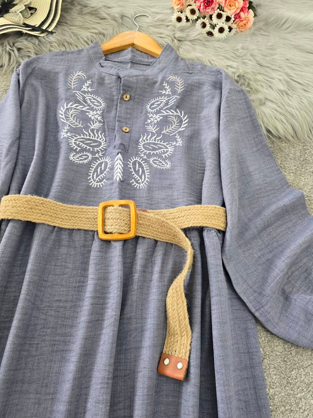 کفتان گلدوزی زنانه مدل ترمه در رنگبندی بسیار شیک 🩷