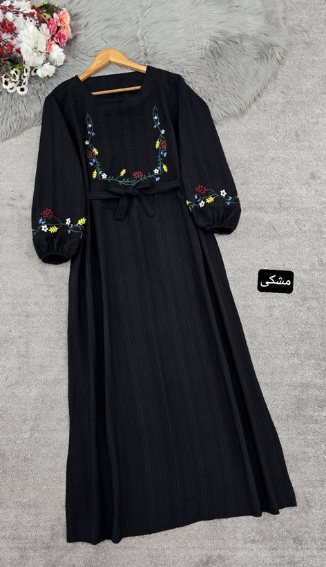 کفتان گلدوزی زنانه مدل گلبرگ 🩷