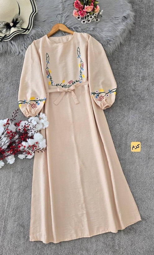 کفتان گلدوزی زنانه مدل گلبرگ 🩷