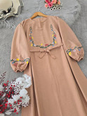 کفتان گلدوزی زنانه مدل گلبرگ 🩷