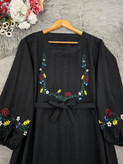کفتان گلدوزی زنانه مدل گلبرگ 🩷