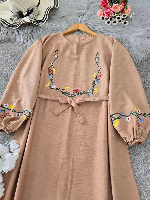 کفتان گلدوزی زنانه مدل گلبرگ 🩷