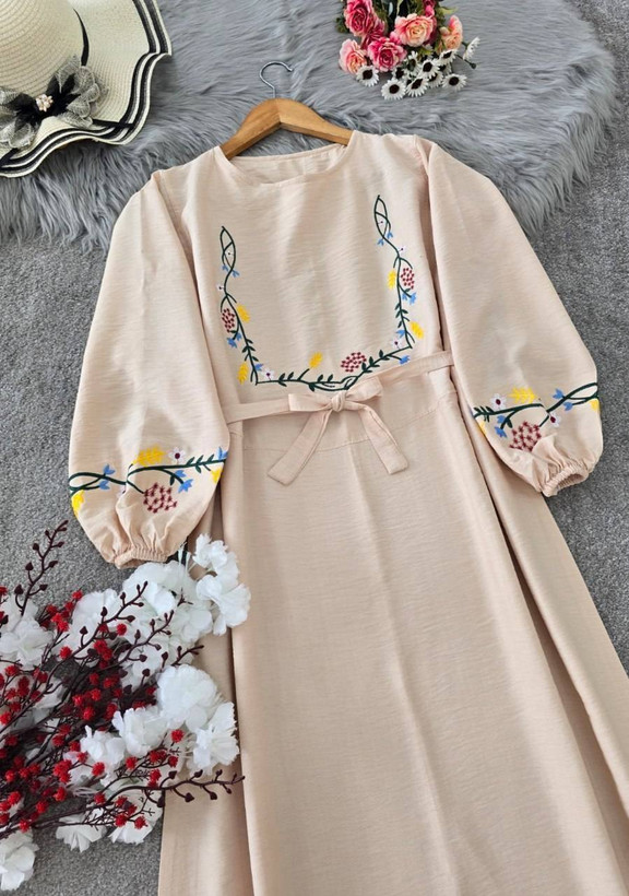 کفتان گلدوزی زنانه مدل گلبرگ 🩷