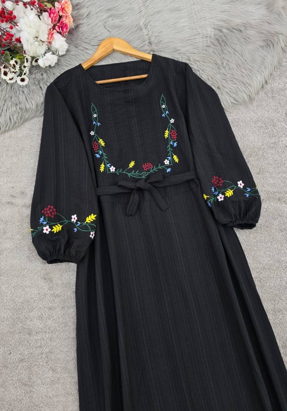 کفتان گلدوزی زنانه مدل گلبرگ 🩷
