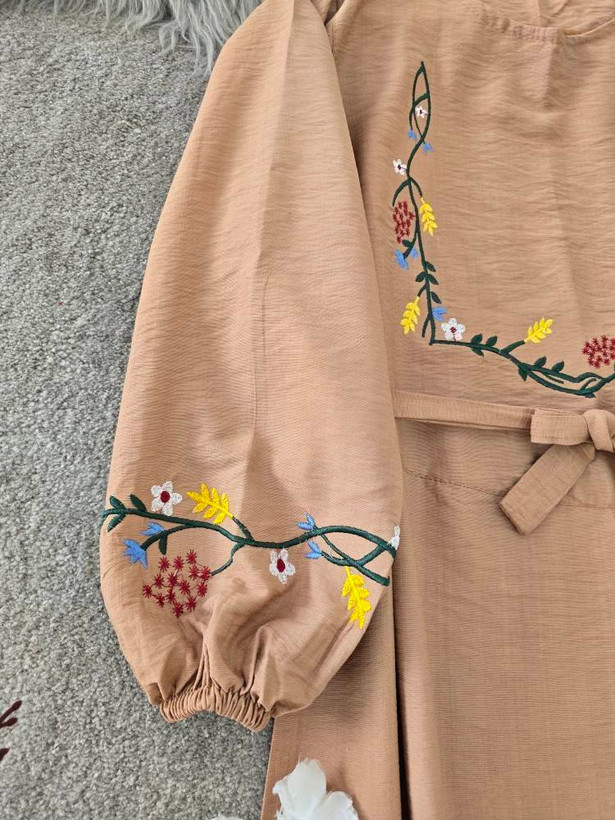 کفتان گلدوزی زنانه مدل گلبرگ 🩷